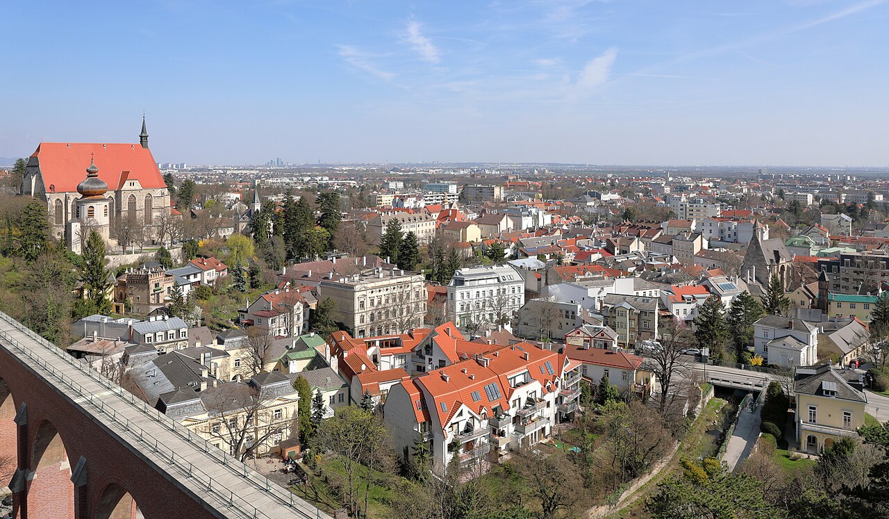 Historic centre of Mödling, Austria