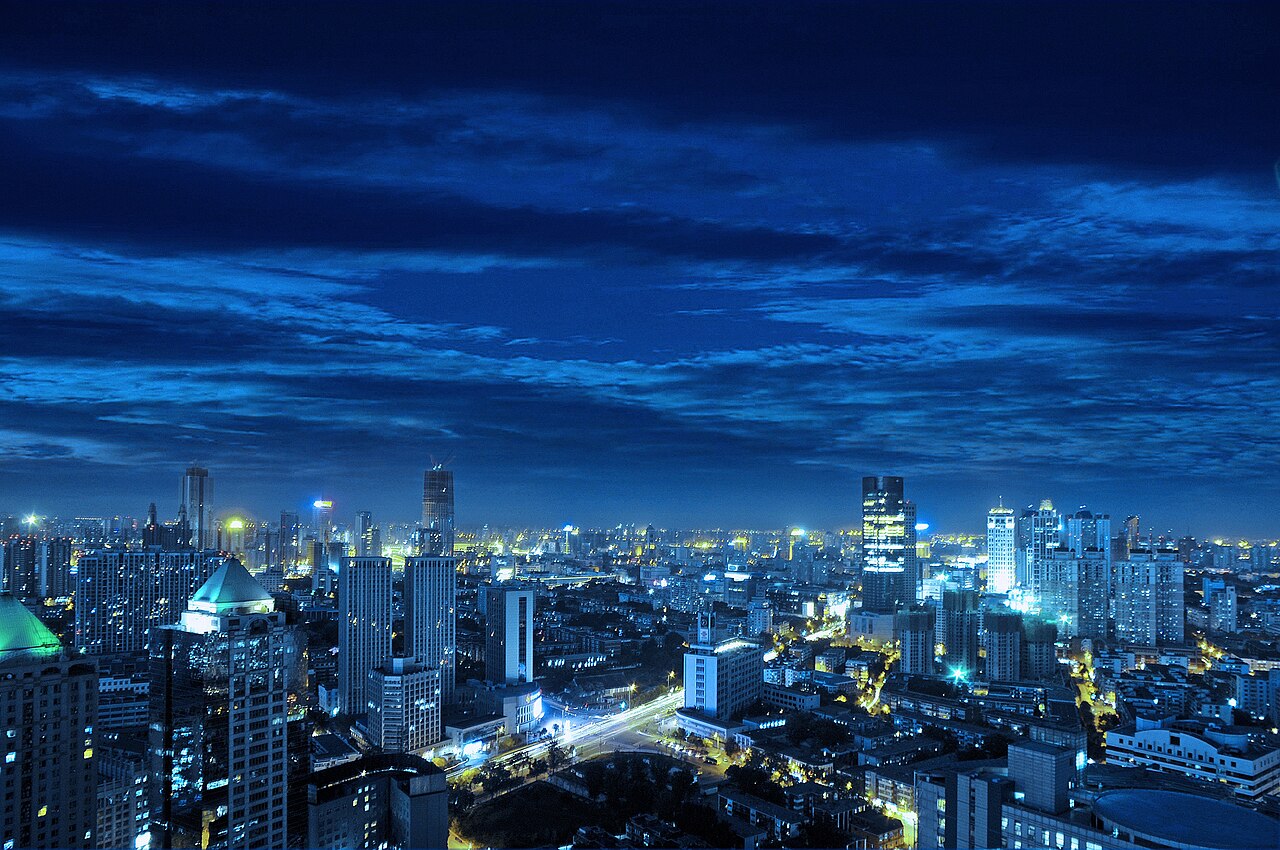 Cityscape of Tianjin, China